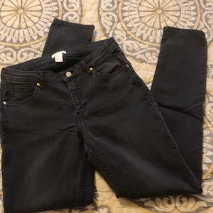 H&M Grey Denim Jeggins